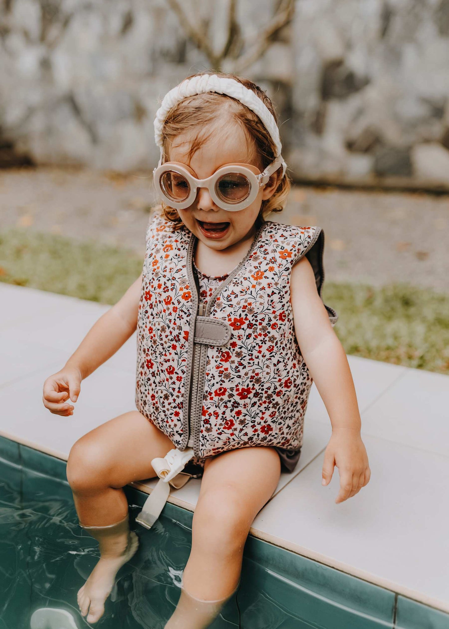 Colete flutuante infantil Magic Garden mrs ertha