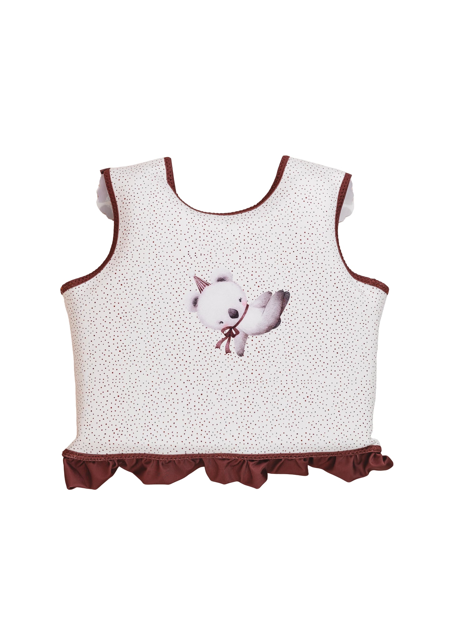 Colete flutuante infantil Unique Dots Collar Mrs ertha