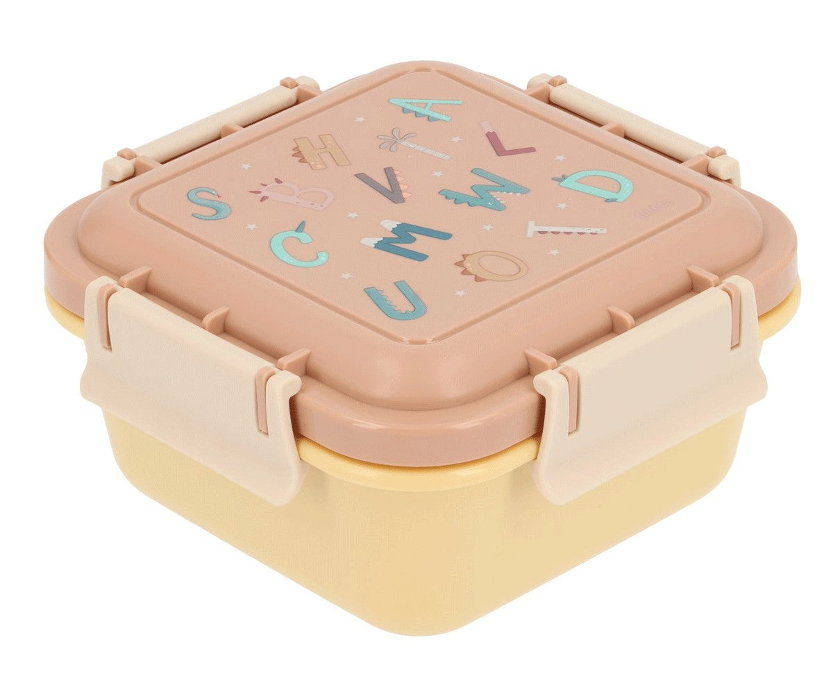 Lancheira grande infantil Funny Letters
