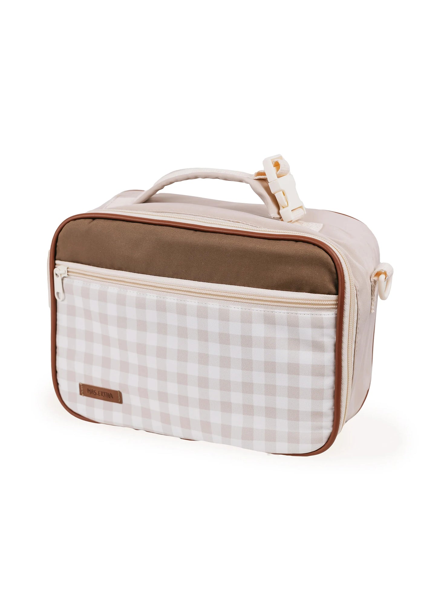 Lancheira térmica infantil Mrs Ertha Soft Squares
