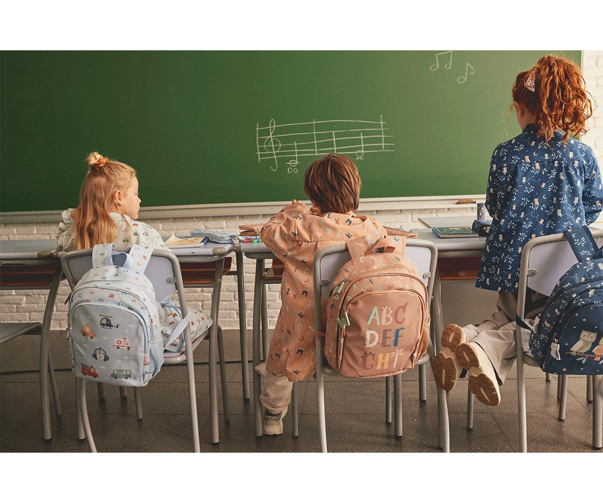 Mochila Escolar para ensino básico, pré-escolar ou 1º ciclo tutete city cars