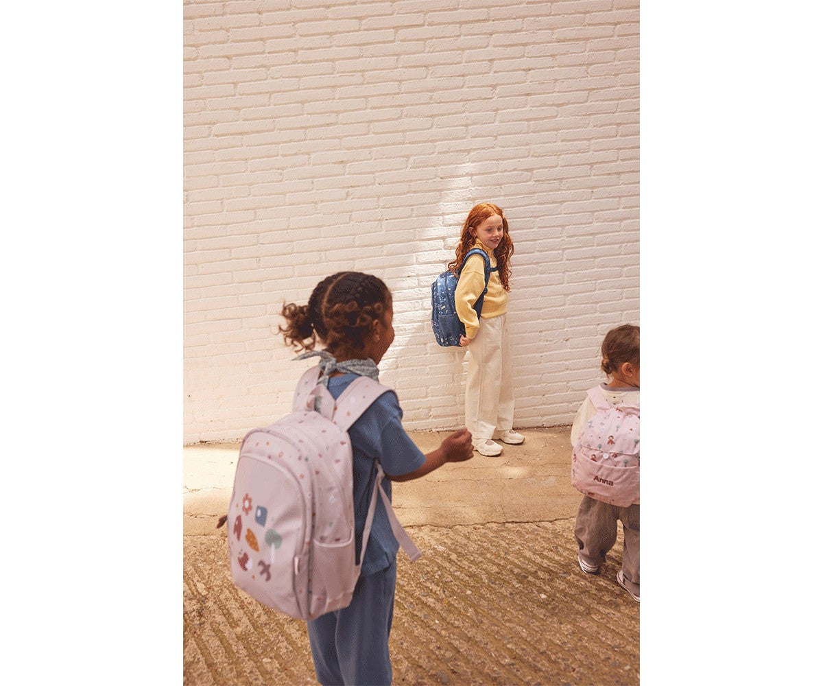 Mochila Escolar para ensino básico, pré-escolar ou 1º ciclo tutete geometric nature