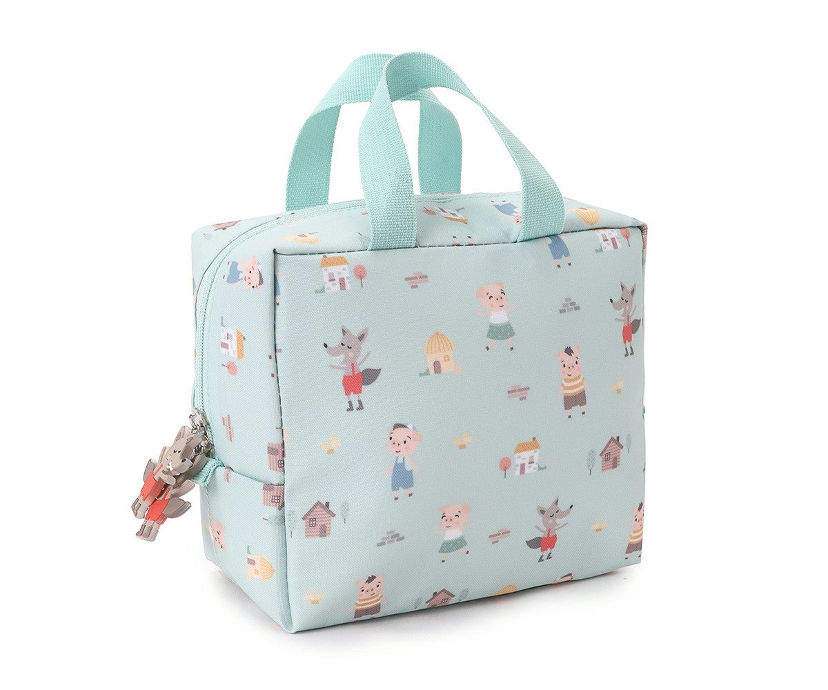 Lancheira infantil térmica tutete three little pigs