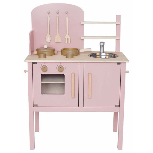 Cozinha Infantil de Madeira Pink Jabadabado