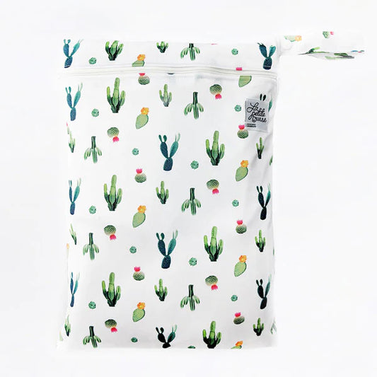 Saco para fraldas Cactus tamanho pequeno