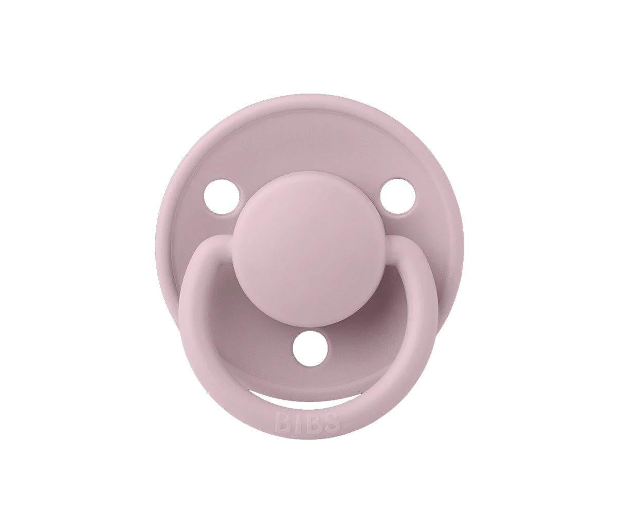 2 Chupetas BIBS de Lux Silicone Blossom/Dusky Lilac