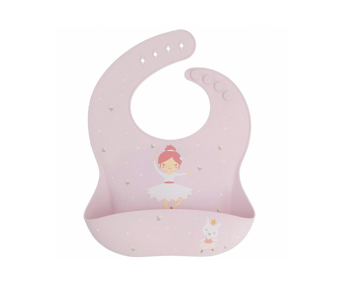 Babete de silicone para bebé Tutete Ballet