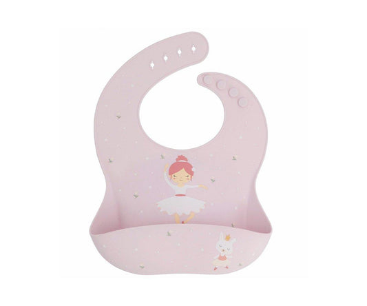 Babete de silicone para bebé Tutete Ballet