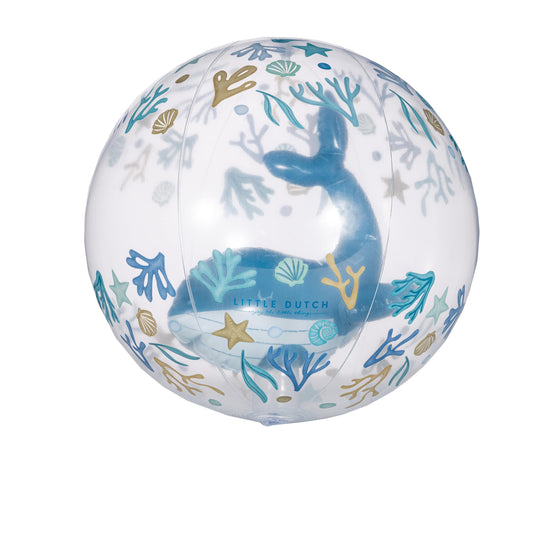 Bola de Praia 3D Ocean Dreams Blue Little Dutch