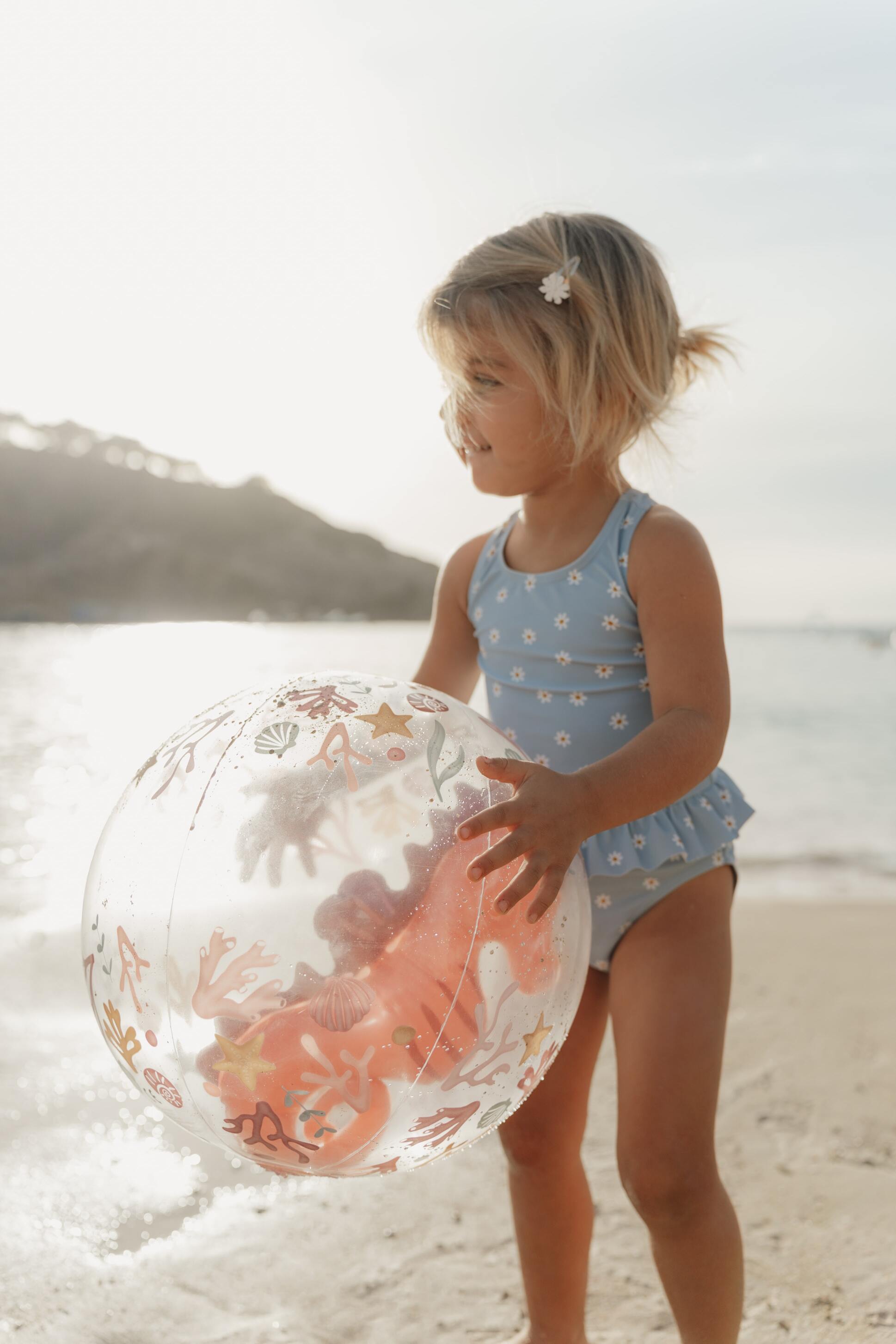 Bola de Praia 3D Ocean Dreams Pink Little Dutch