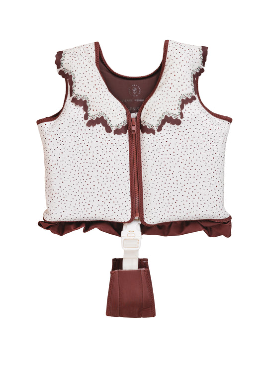 Colete flutuante infantil Unique Dots Collar Mrs ertha