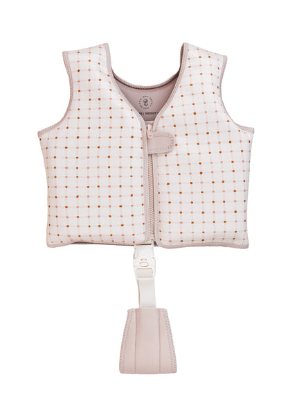 Colete flutuante infantil Organic Squares mrs ertha