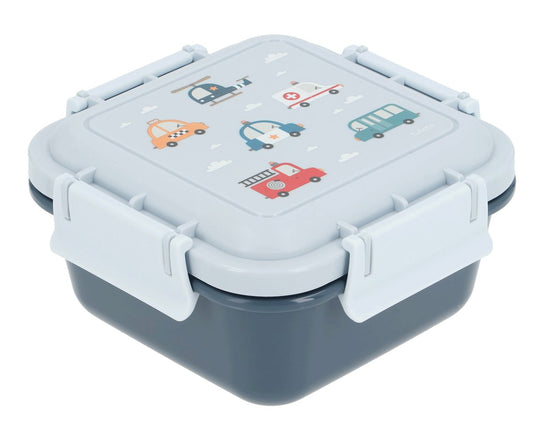 Lancheira grande infantil Tutete City Cars