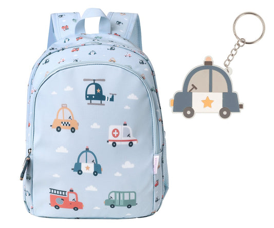 Mochila Escolar para ensino básico, pré-escolar ou 1º ciclo tutete city cars