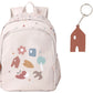 Mochila Escolar para ensino básico, pré-escolar ou 1º ciclo tutete geometric nature