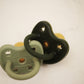 2 Chupetas Hevea ortodônticas Moss Green/Deep forest green