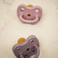 2 Chupetas Hevea Dusty Violet / Light Orchid