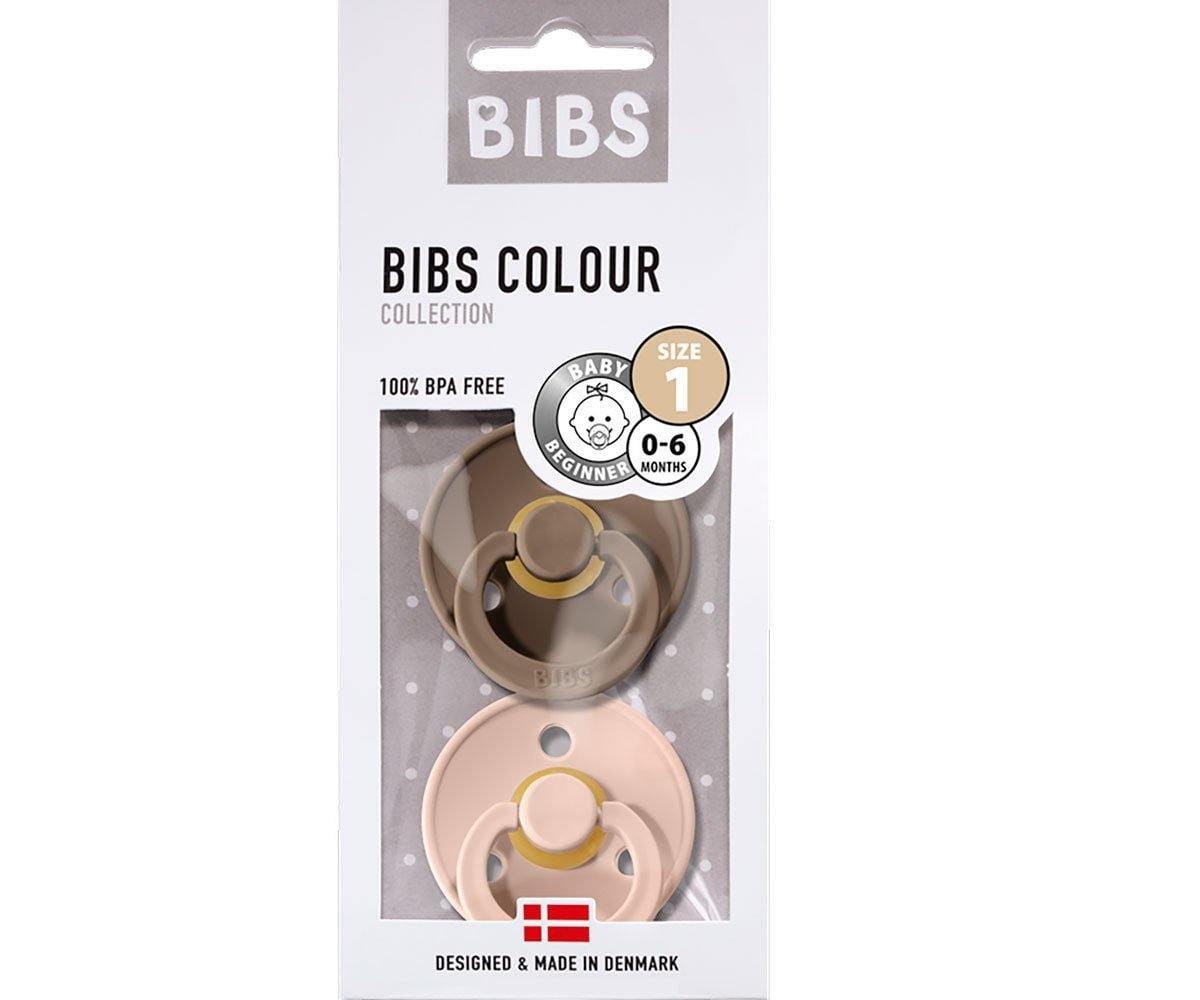 Chupetas BIBS Dark Oak/Blush