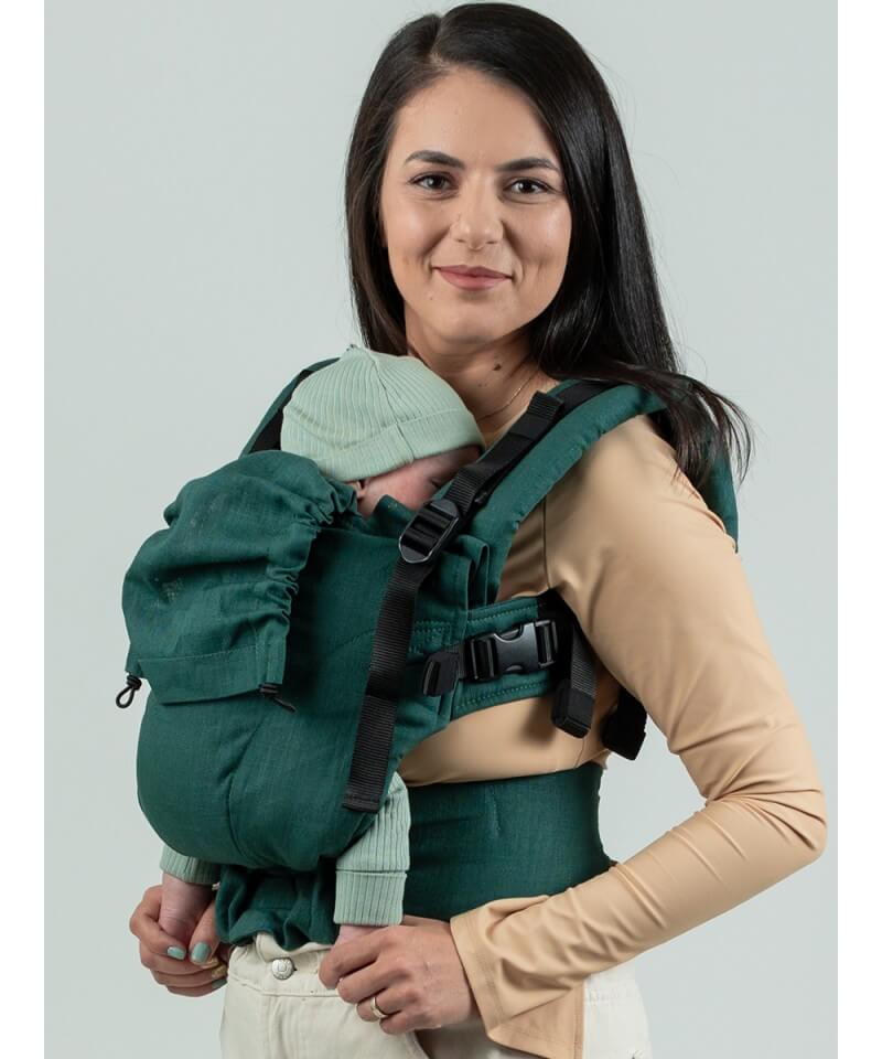 Marsupio babywearing Isara The One Evergreen Linen