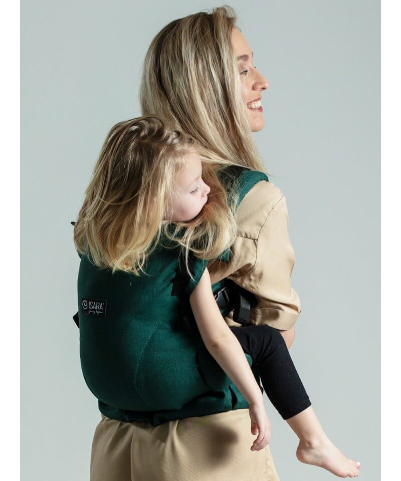 Marsupio babywearing Isara The One Evergreen Linen