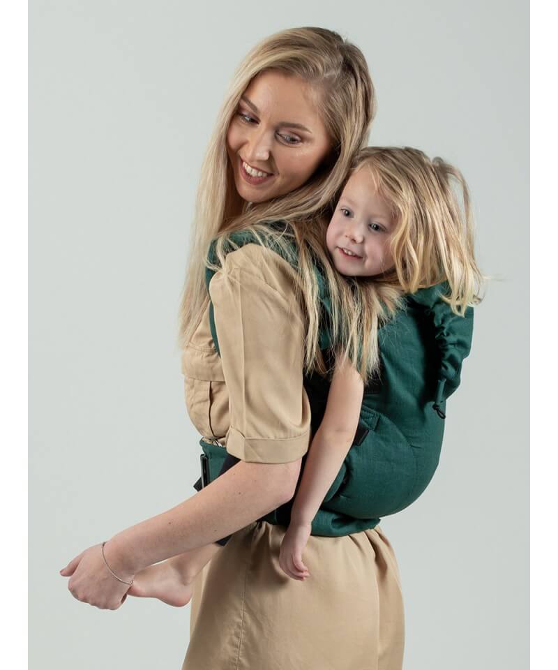 Marsupio babywearing Isara The One Evergreen Linen