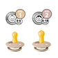 2 Chupetas BIBS Colours Blush/Vanilla