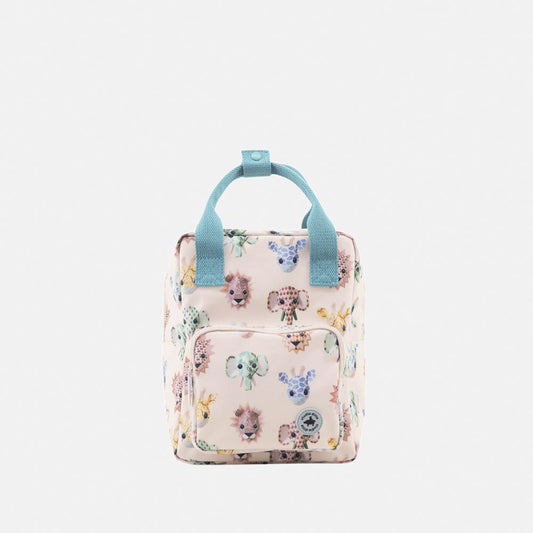 mochila infantil animais da selva beabebe